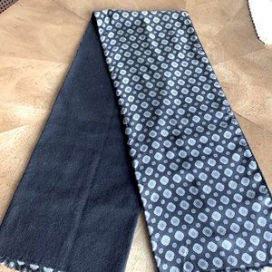 Silk and wool scarf